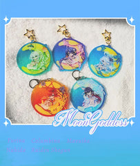 Furina, Nahida, Raiden Shogun Keychains