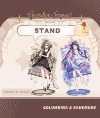 Columbina & Sandrone Acrylic stands