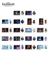 Genshin Impact Sudden Snow Series Collectible Card Set Blind Box