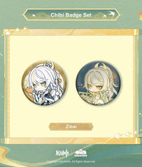 Zibai Chibi Badge Set