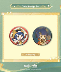 Xiangling Chibi Badge Set