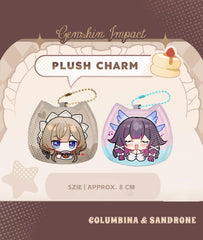 Columbina & Sandrone Plush Charms