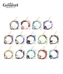 Genshin Avatar Acrylic Badge Holders