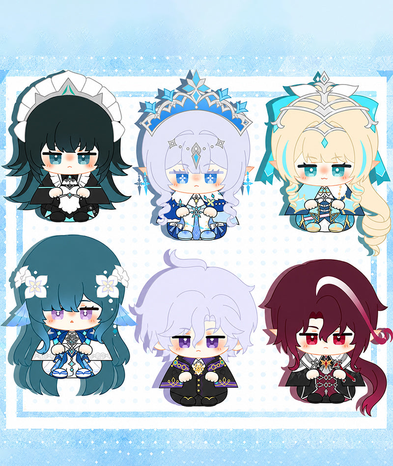 Genshin Impact Snezhnaya Characters Plushies