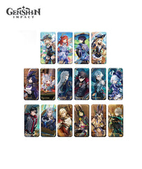 Genshin Impact Theme Character Rectangle Badge