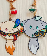 Alhaitham Dodoco & Kaveh Dodoco Keychain