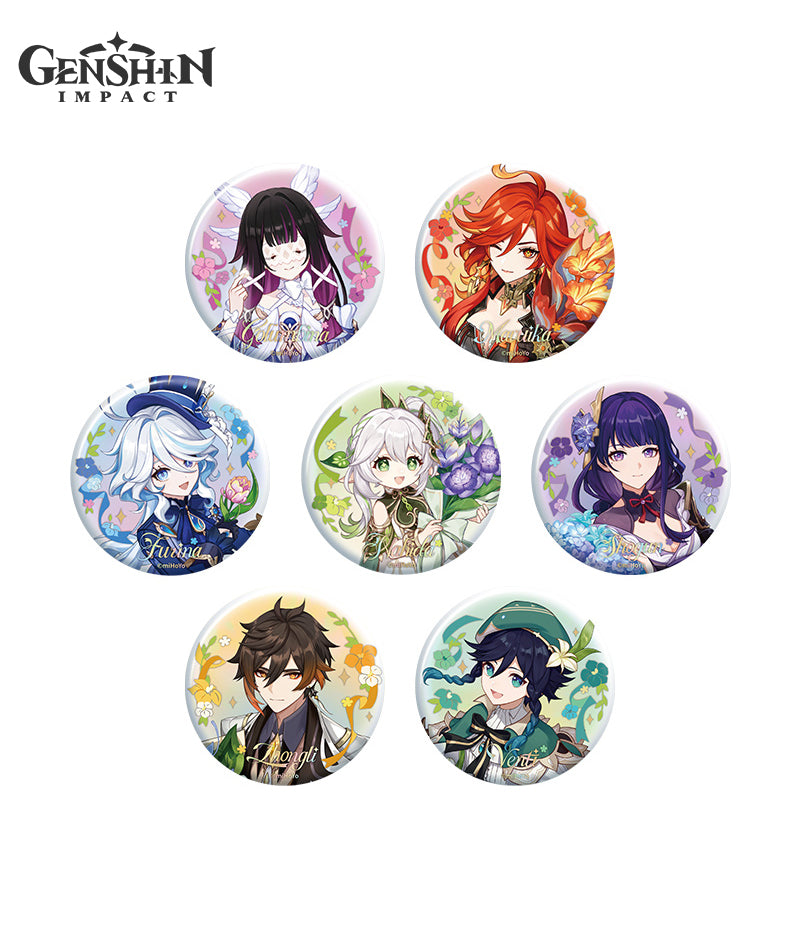 Genshin 5th Anniversary Character Badges