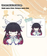 Columbina Cat Acrylic Charm