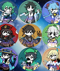 Genshin Anime Badges