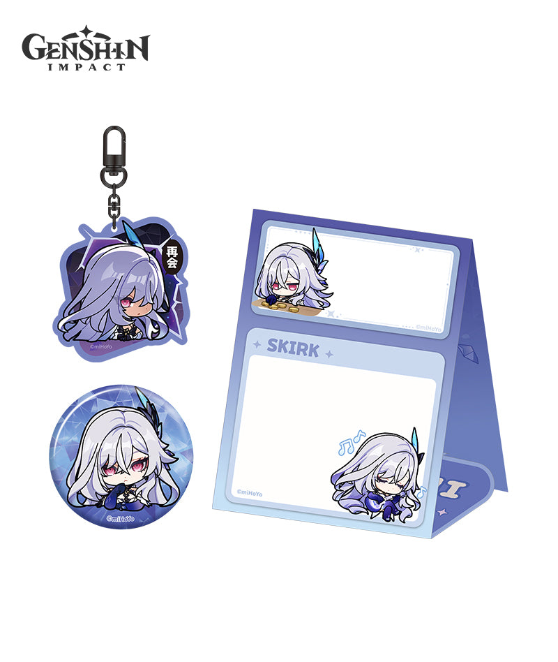 Skirk Chibi Expression Merch