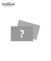 Genshin Impact The Final Feast Badge Collectible Card Blind Box