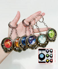 Nod-Krai Moon Wheel Keychain