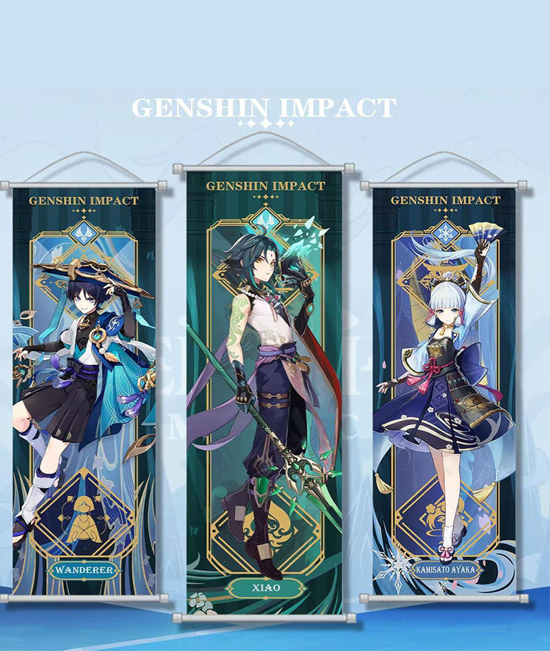 Genshin Wall Scrolls