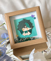 Xiao Chibi Clay Figurine Display Frame