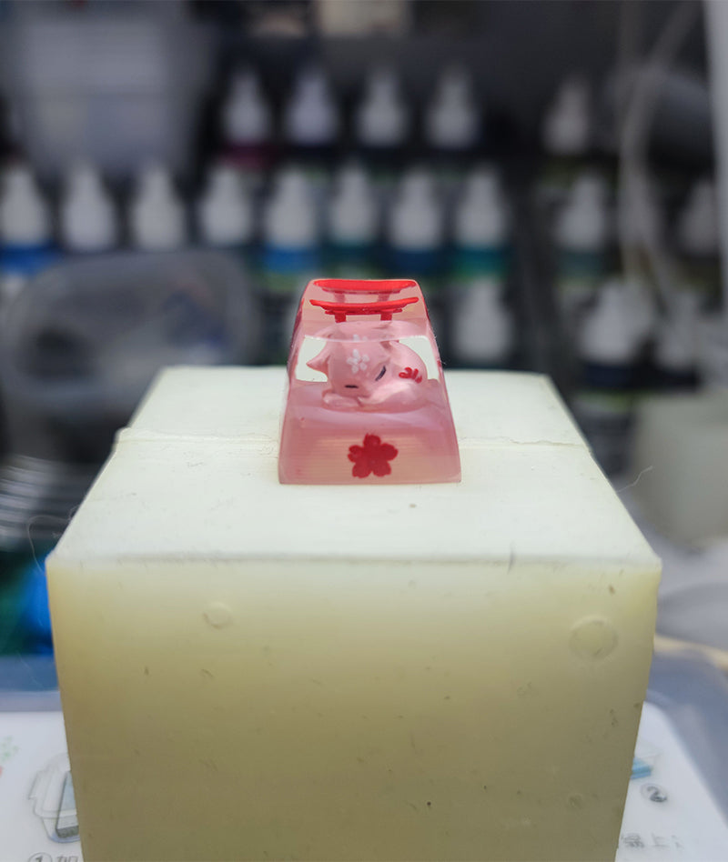 Yae Miko Fox Form Keycap