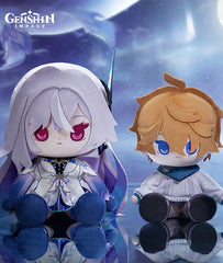 Skirk & Tartaglia (Childe) Sitting Plush Doll