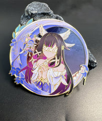Genshin Columbina Metal Badge