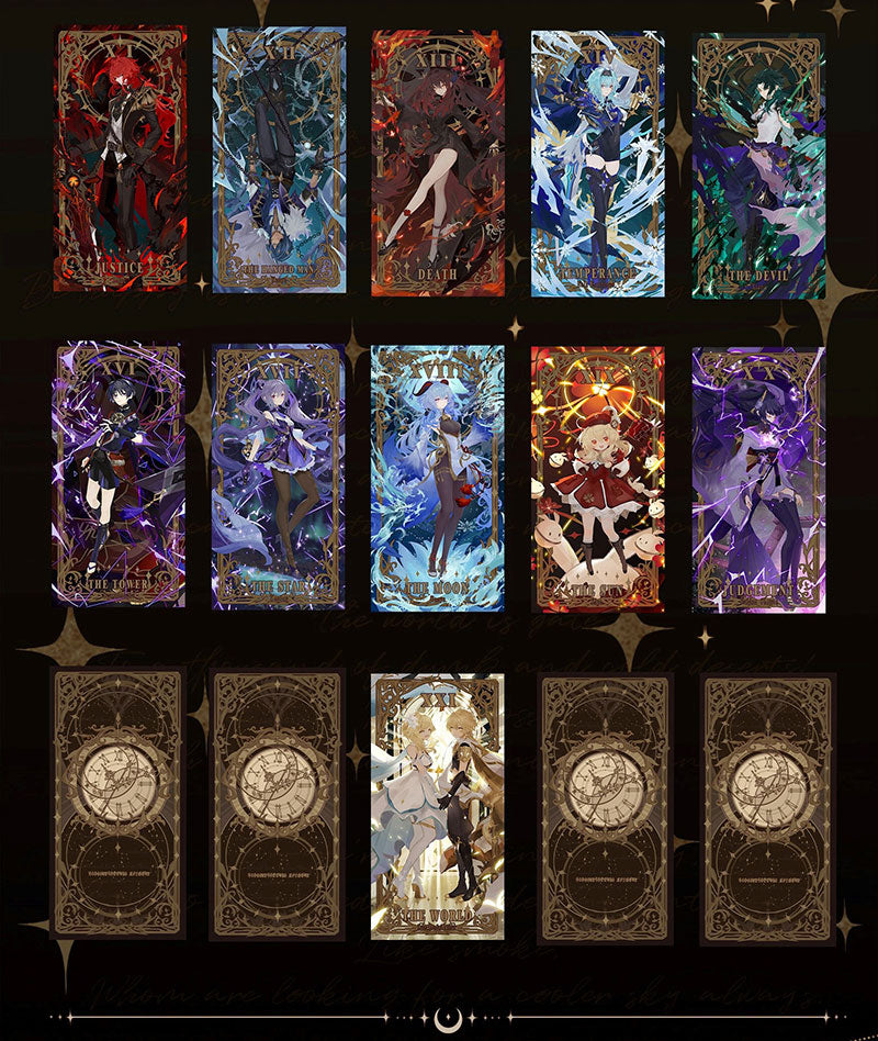 Genshin Character Collectible Card