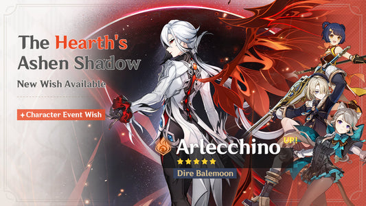 Genshin Version 4.6 Wish Banner - Arlecchino & Lyney