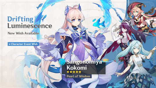 Genshin Version 3.8 Wish Banner - Wanderer & Kokomi