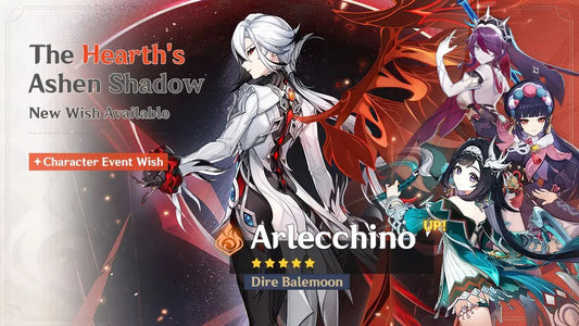 Arlecchino Wish Banner - Genshin Luna II