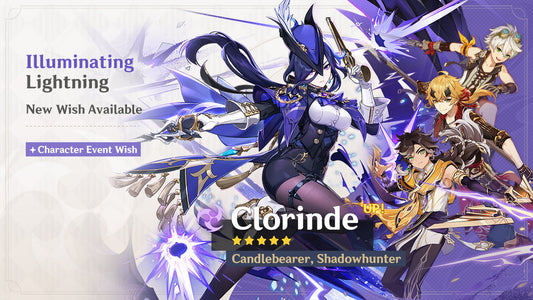 Genshin Version 4.7 Wish Banner - Clorinde & Alhaitham