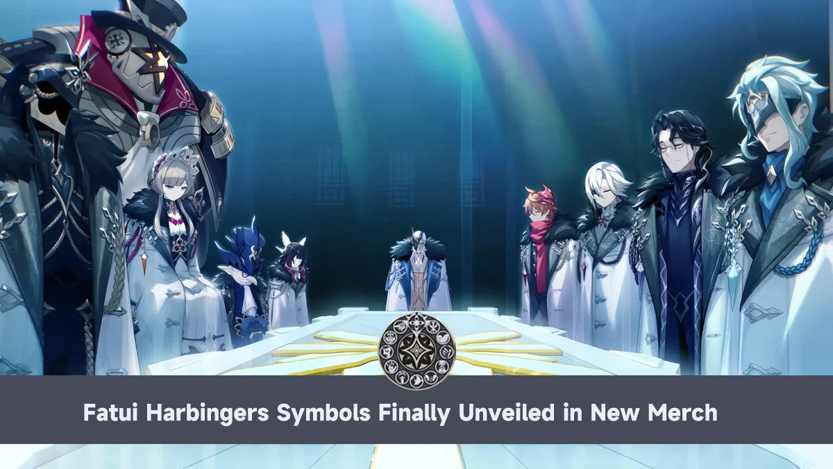 Fatui Harbingers Symbols Finally Unveiled in New Merch – GenshinFans