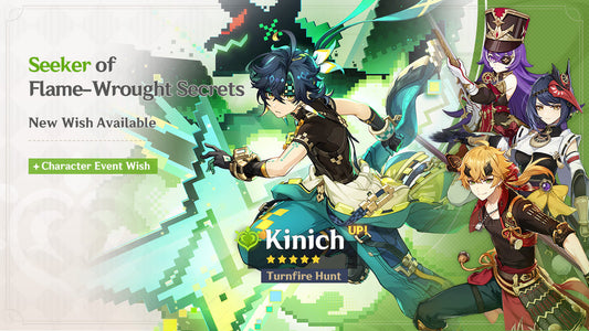 Genshin Version 5.0 Wish Banner - Kinich & Raiden Shogun