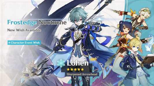 Genshin Version Luna VII Wish Banner - Lohen & Mavuika 