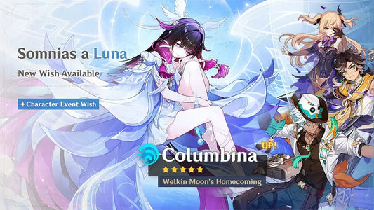Luna IV Wish Banner - Columbina & Ineffa