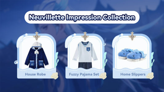 Neuvillette Impression Loungewear and Slippers