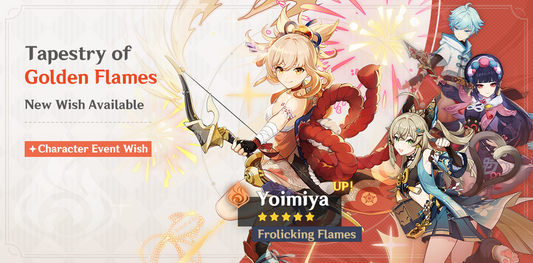Genshin Version 3.7 Wish Banner - Yoimiya & Yae Miko