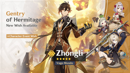 Version 4.0 Wish Banner - Zhongli