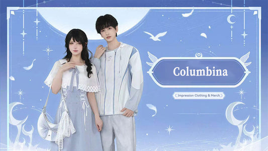 Genshin Impact Columbina Impression Clothing & Merch New Arrival!