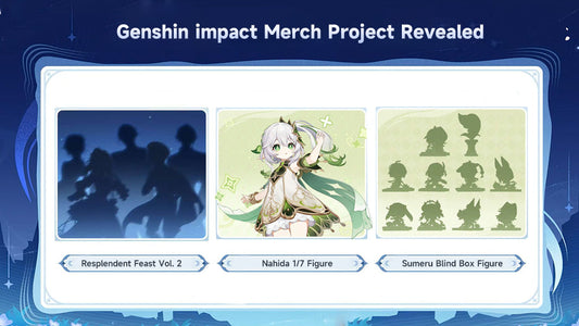 Genshin Merch: Nahida Figure & Resplendent Feast Vol. 2