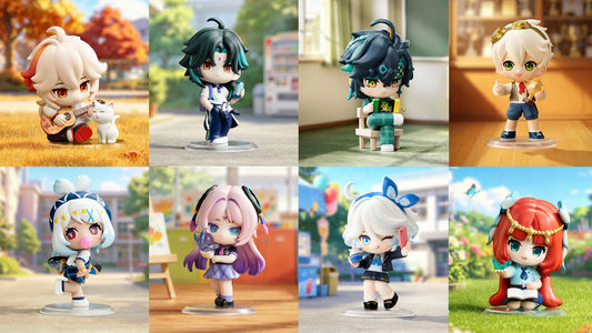 Genshin Impact × POP MART Academy's Light & Shadow Poetry Chibi Figure