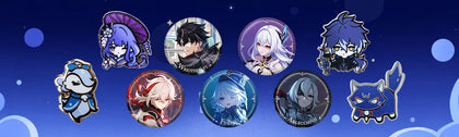 Genshin Badges & Pins
