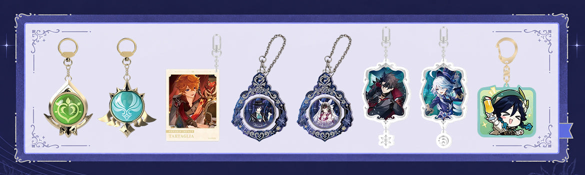 Genshin Impact Keychains