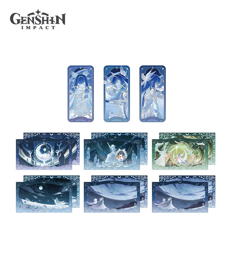 Columbina Selenic Chronicles Badge & Commemorative Card Set