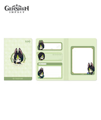 [Official Merchandise] Sumeru Chibi Character Expression Sticker Memo Notepad