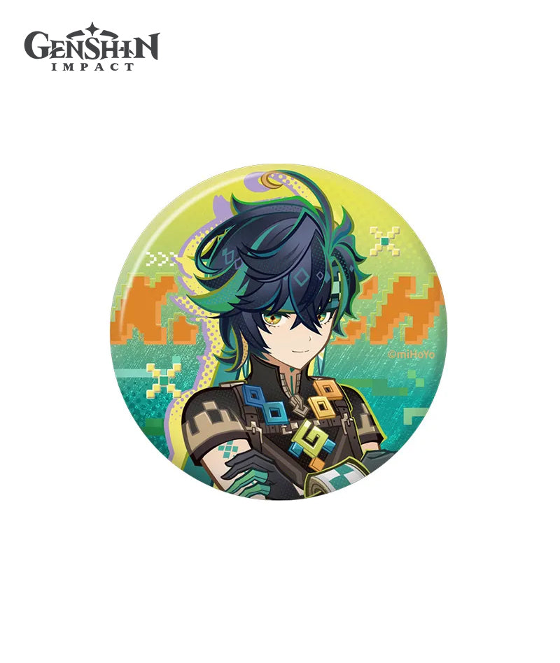 Genshin Emblem of Steadfast Valor Kinich & Xilonen Merch – GenshinFans