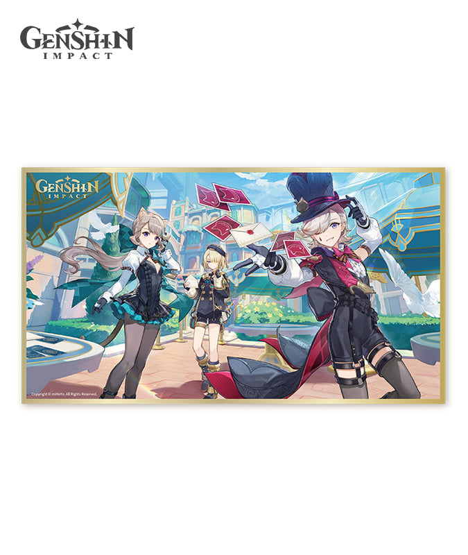 Genshin Official Game Art Exhibition Shikishi | Mouse Pad