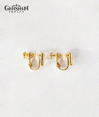 Genshin Impact Wanderer Artifact The First Days of the City of Kings Ear Stud Earring Jewelry