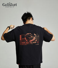 [Official Merchandise] Flames of Dawn Diluc T-Shirt