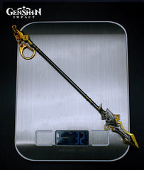 Genshin Impact Zhongli Weapon Keychain Vortex Vanquisher 22cm