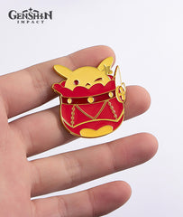 Genshin Impact Klee Jumpy Dumpty Enamel Pins Anime Badge