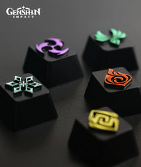 Genshin Impact Elements Keycaps