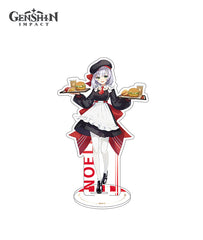 [Official Merchandise] Outland Gastronomy Diluc Noelle Badge Standee