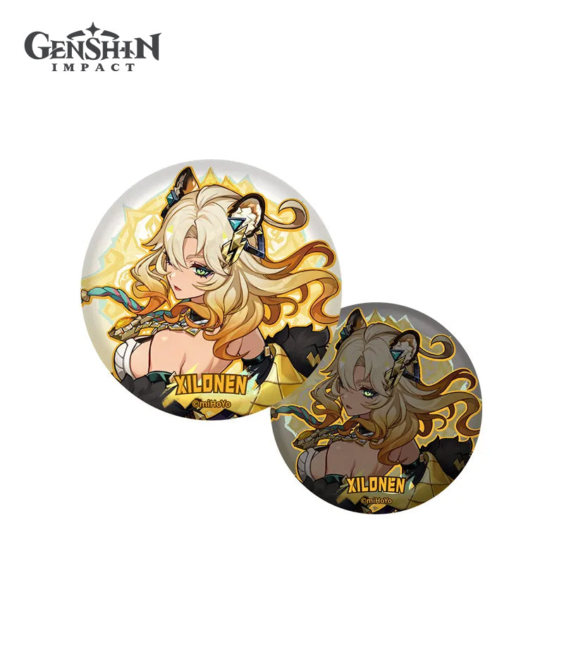 Genshin Natlan Character Badges: Kinich, Xilonen – GenshinFans