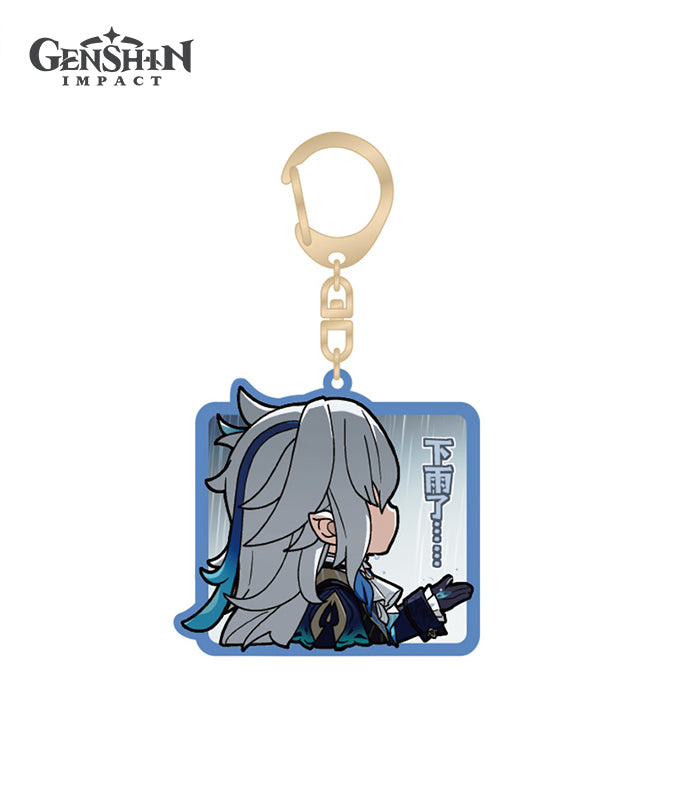 Official Fontaine Chibi Character Expression Keychains – GenshinFans